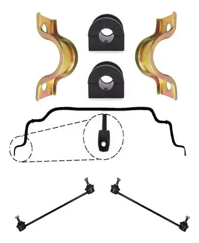 Kit Completo Barra Estabilizadora Vw Pointer