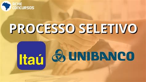 Processo seletivo Itaú Unibanco abre 50 vagas de Gerente exclusivamente