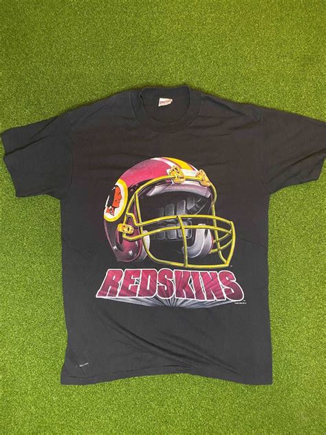 1996 Washington Redskins Big Logo Vintage Nfl Tee Shirt Large