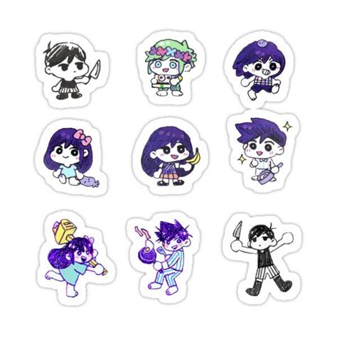 Omori Sticker Pack