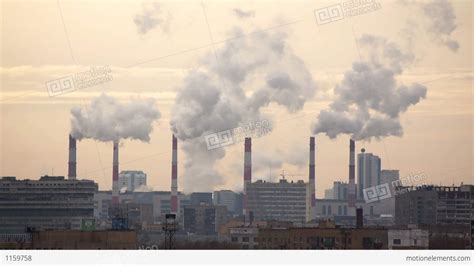 Industrial Smog Stock video footage | 1159758