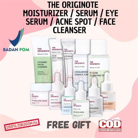 The Originote Hyalucera Moisturizer Eye Serum Bright Serum Acne