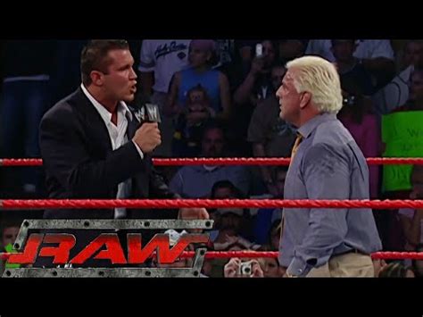 Randy Orton Confronts Ric Flair Raw Sep Youtube