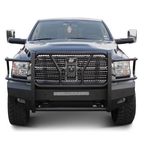 Steelcraft® 60 12260 Elevation Series™ Full Width Black Front Hd Bumper With Grille Guard