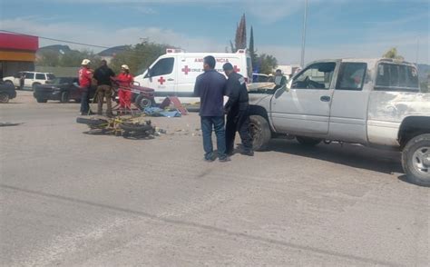 Joven motociclista muere tras ser arrollado por una camioneta en Cuencamé