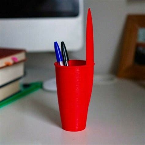 3d Printed Giant Bic Lid — Pen Holder By Addiscamillo If You Are