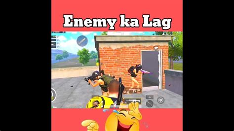 Enemy Ka Funny Lag In Bgmi 😂 Bgmi Funny Lag 🤣shorts Viral Funny