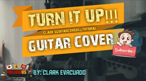 Planetshakers Turn It Up Guitar Cover By Clark Evacuado Youtube