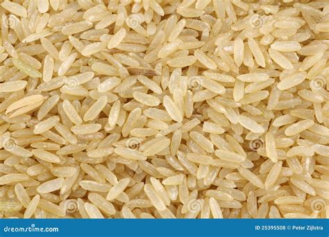 Unpolished Rice Whole Grain Stock Photo Image Of Background Brown