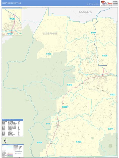 Josephine County Fire Map