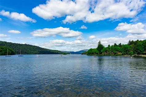 Premium Photo Landscape Of Lake Windermere At Lake District National