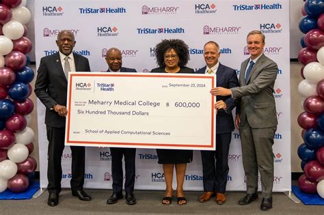 Tristar Health Announces Hca Healthcares 600000 T To Meharry