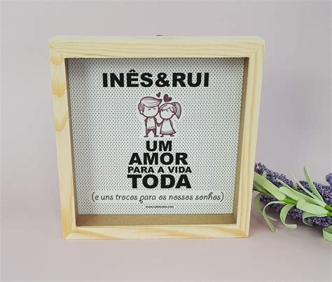 Mealheiro Amor Para A Vida Toda Ilustrado Cutxi Cutxi