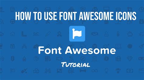 Hướng Dẫn Font Awesome Tutorial Bước đầu Cho Newbie