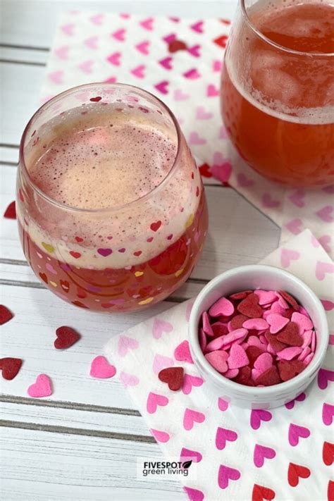 Valentine Punch Recipe Five Spot Green Living