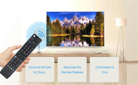 Ga Wjsa Universal Remote Control Replacement For Sharp Lcd Led Smart