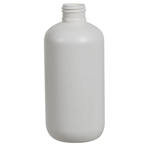 Oz White Hdpe Pcr Material Boston Round Bottle With