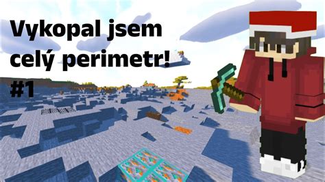 Vykopal jsem celý perimetr v Minecraft survivalu 1 YouTube