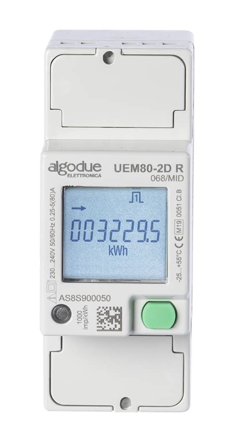 Single Phase Smart Meter Modbus Remote Modbus Communication Uem D