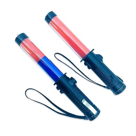 Rechargeble Led Police Traffic Batons Safety Traffic Batons For Road