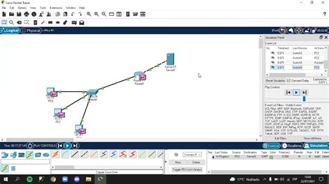 Configuración e Implementación de FIREWALL Cisco Packet Tracer YouTube