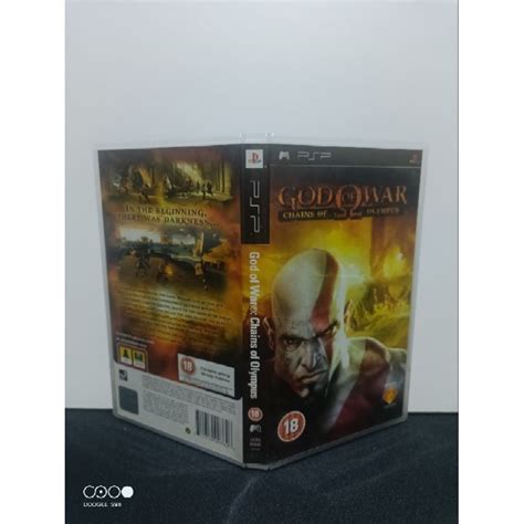 Jogo PSP God Of War Chains Of Olympus Shopee Brasil