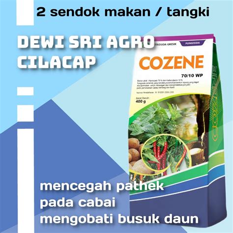 Jual Fungisida Cozene 400 Gram Pencegah Pathek Cabai Dan Mengobati