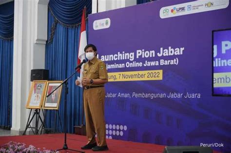 Gandeng Peruri Pemprov Jawa Barat Luncurkan Platform Pion Jabar