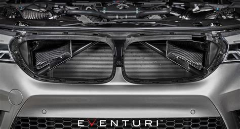 Eventuri Black Carbon Fiber Intake System W Shrouds For F90 Chassis