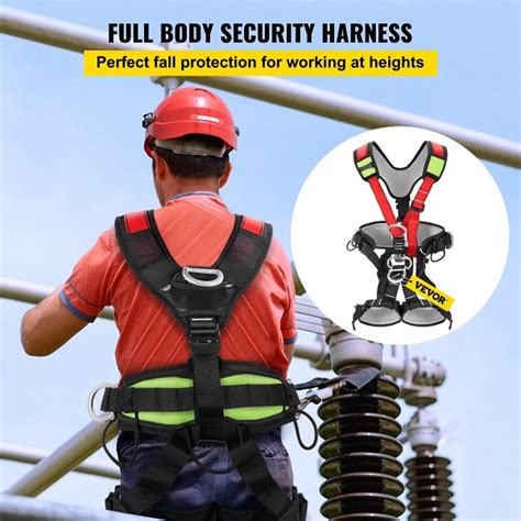 Vevor Safety Climbing Full Body Harness Tree Arbor Supplies