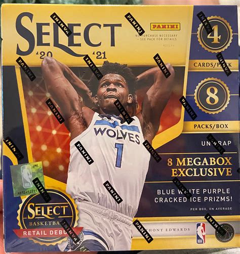 Panini Select Nba Basketball Mega Box Cards Etsy