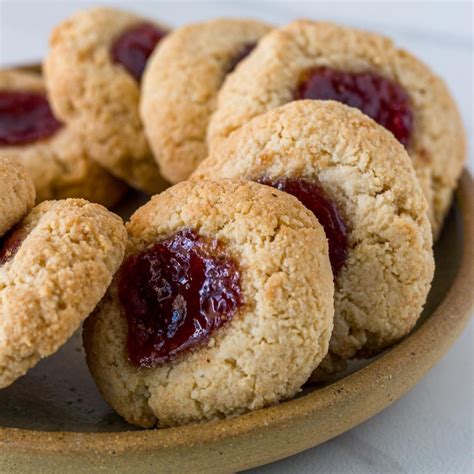 Gluten Free Thumbprint Cookies Becomingness