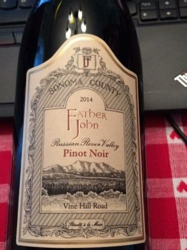 2017 Father John Vine Hill Road Pinot Noir Vivino US