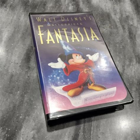 Rare Vhs Walt Disney S Masterpiece Fantasia Vhs In Original