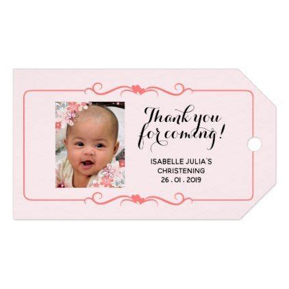 Free Printable Custom Christening Thank You Card Templates Off