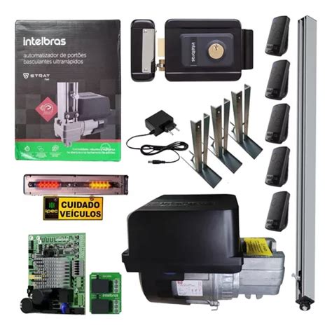 Kit Motor Basculante Intelbras Ultrarr Pido Fechadura