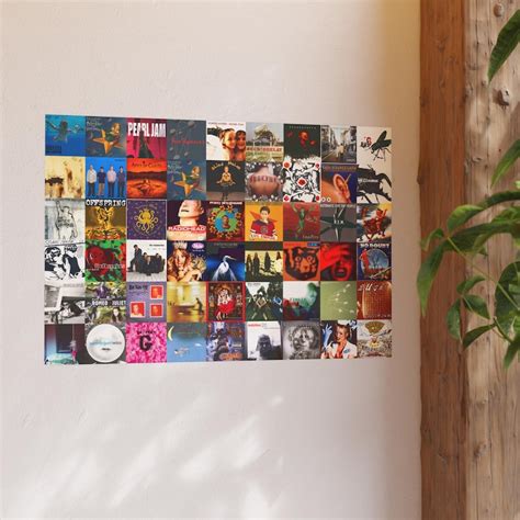 Ultimate 90s Alternative Album Wall Art Grunge Rock Music Fan Gift ...