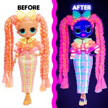 LOL Surprise OMG Lights Dazzle Fashion Doll With 15 Surprises Including ...