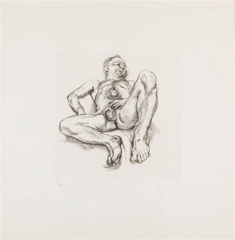 Lucian Freud Naked Man On A Bed Arte Moderna E Contemporanea