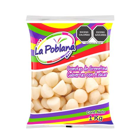 La Poblana Goma Guanabana Bolsa Con 1 Kilo Caja Con 10 Bolsas 10 1kg