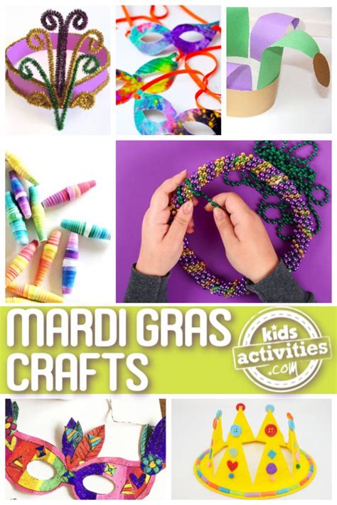 20+ Super FUN Mardi Gras Crafts for Kids that Adults Love Too | Kids ...