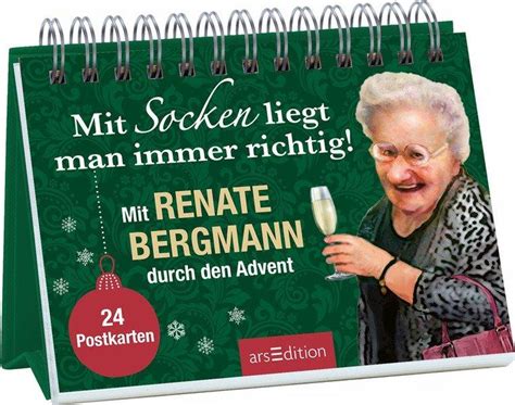 ARS EDITION ARS EDITION Adventskalender 17x14 5cm 35926513 Renate