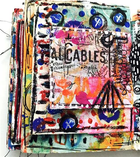 Art Journaling Sophie De Cort Art Journal Pages Art Journal Mixed