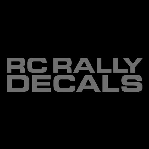 Rc Rally Decals Youtube