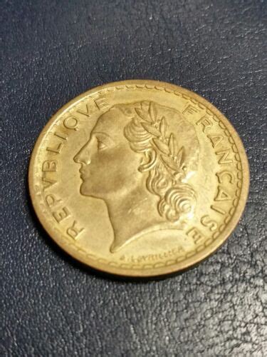 PIECE 5 FRANCS LAVRILLIER BRONZE ALU DE 1939 EBay