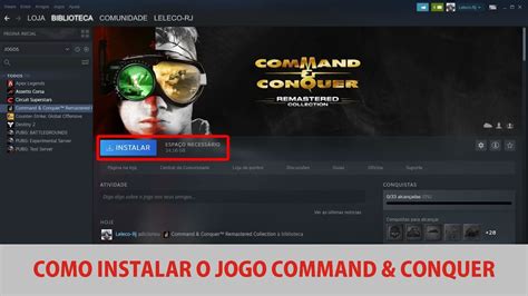 Como Instalar O Jogo Comand Conquer YouTube