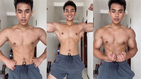 Bang Faisal Cowok Ganteng Body Atletis Asal Kendal Workout Di Rumah