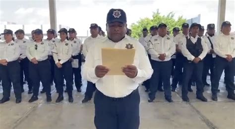 Polic As De Campeche Levantan Paro Tras M S De Tres Meses