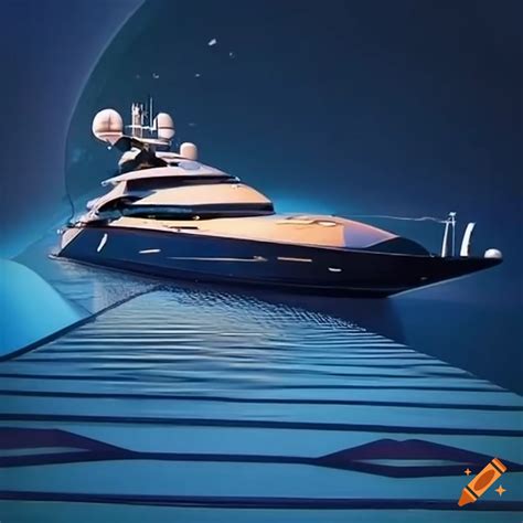 Futuristic Luxury Spaceship Cruise In The Year 5000 On Craiyon