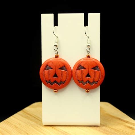 Jack O Lantern Bead Etsy